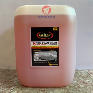 Nước Rửa Xe Bọt Tuyết PALLAS Siêu Bóng 120 - 21 Lít, Hương Cam, Dung Dịch Rửa Xe Ô Tô, Xe Máy Siêu Sạch