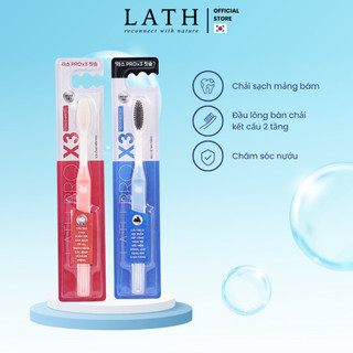 Bàn chải đánh răng Lath PROX3 chải sạch mảng bám, chăm sóc nướu, lông kết cấu 2 tầng