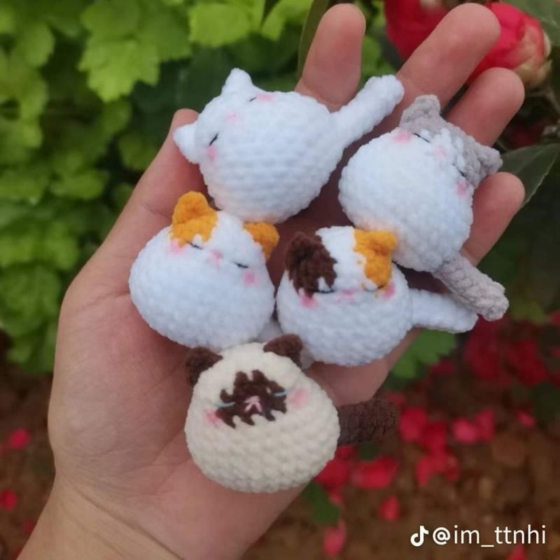 [Móc khoá] Mèo mini bé tí dễ thương