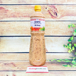 Nước Xốt Mè Rang KEWPIE chai 1 Lít | Xốt Salad Dressing, Hàng Chính Hãng