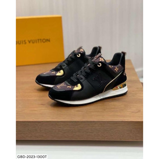 Giày Nam Hottren Nhất - Da Bò Thật pha Vải Canvass - Sẵn kho BD2023