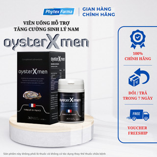 Tinh chất hàu biển Pháp cao cấp Oyster Xmen tăng cường sinh lý nam giới hộp 30 viên