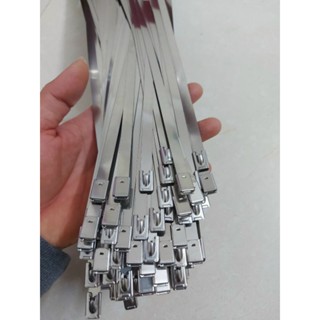 Dây thít inox 304 kích thước 7.9x1200mm (dây rút)