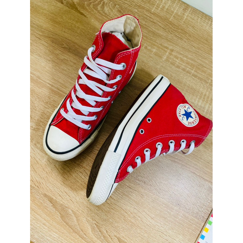 GIÀY SNEAKERS CONVERSE CỔ CAO SIZE 37.5-38/24cm (real 2hand)