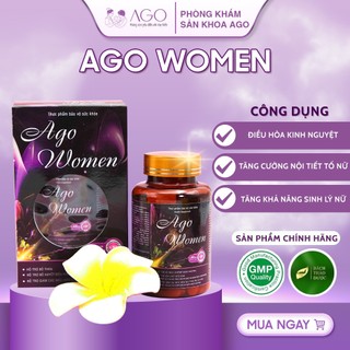 AGO WOMEN – tăng cường sinh lý ở nữ giới, tăng ham muốn, cảm xúc thăng hoa cô bé không khô rát
