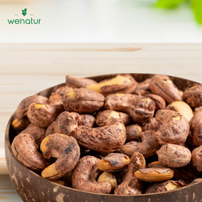 Hạt Điều Lụa Nguyên Vỏ Rang Muối we'natur 500g