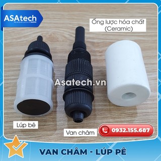Lúp pê bơm định lượng Blue white , van châm bơm định lượng Blue white, phụ tùng bơm Bluewhite