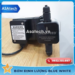 Bơm định lượng hóa chất Blue-White C660-P, máy bơm nước hồ bơi Blue White, Diaphragm Metering Pump