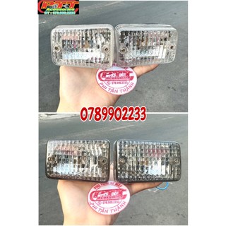 Xi nhan trước màu trắng - khói xe cub 82 - 84 - dd - dh - custom