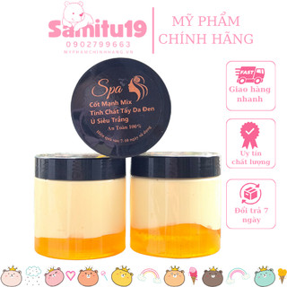 Kem body ủ cốt siêu trắng da 2 tầng spa beauty 250g siêu kích trắng da