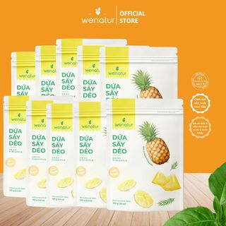 Combo 10 gói dứa sấy dẻo 100g we'natur