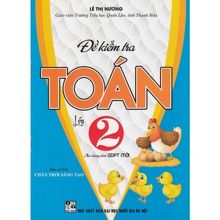 Sách - đề kiểm tra toán lớp 2