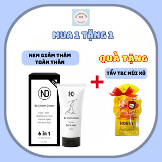 Kem be charm hỗ trợ làm mờ thâm be charm cream kem giảm thâm mông nách đầu gối + tặng tẩy tbc múi xù