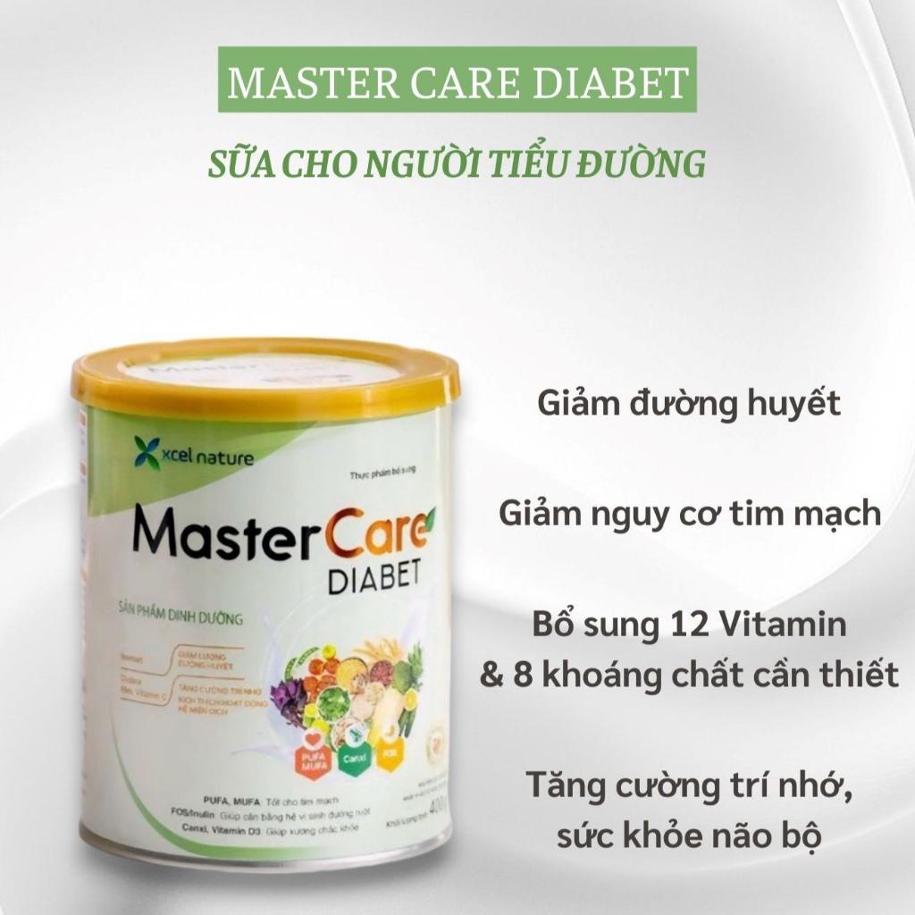 [ViettelPost] Sữa dinh dưỡng Master Care Diabet 400g dành cho người phòng chống và mắc tiểu đường