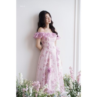 TIELA Đầm váy hoa trễ vai -Felicia Dress