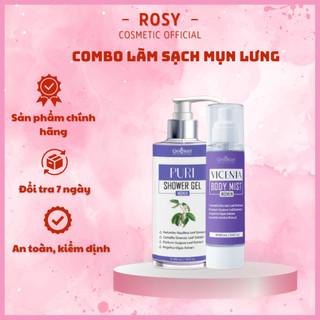 Combo Xịt Mụn Lưng Và Sữa Tắm Oriskin Giảm Mụn Lưng, Viêm Nang Lông, Giảm Thâm, Sáng Da