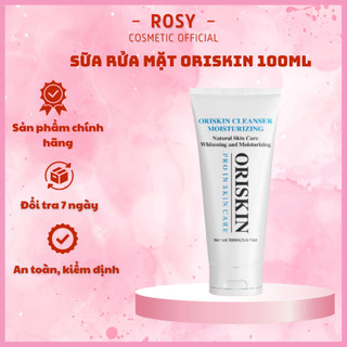 Sữa Rửa Mặt Oriskin Cleanser Moisturizing 100ml, Làm Sạch Sâu, Se Khít Lỗ Chân Lông, Dành Cho Da Dầu Mụn, Da Nhạy Cảm