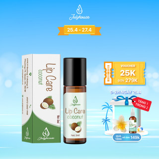 Son dưỡng dầu dừa 5ml JULYHOUSE, dưỡng môi mềm mịn