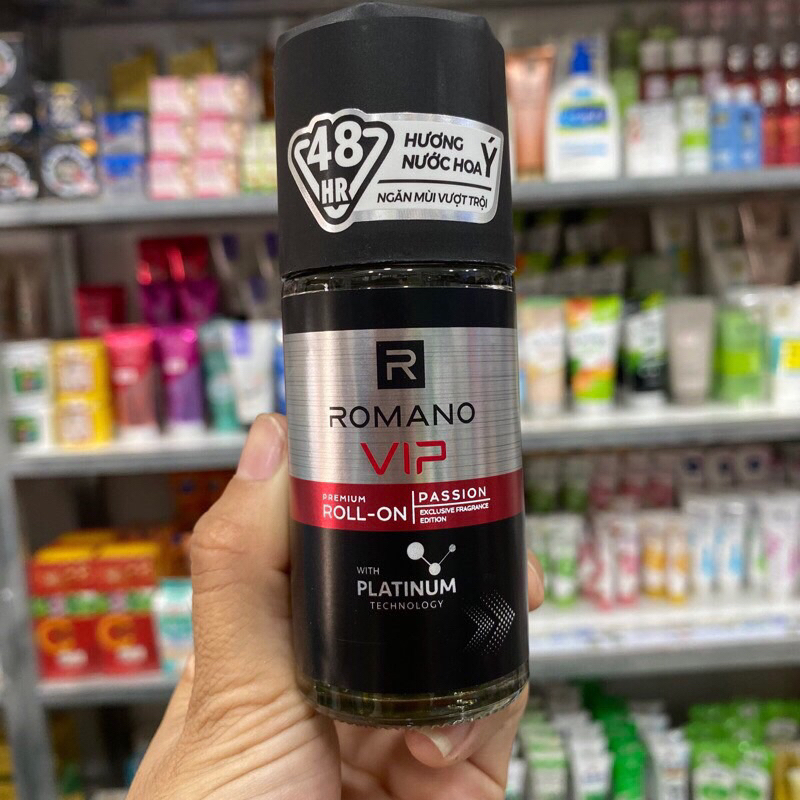 Lăn Khử Mùi Romano Vip 50ml