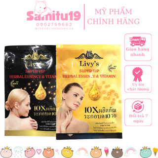 Gói tắm trắng thải độc da Livy's White ( Thái Lan)