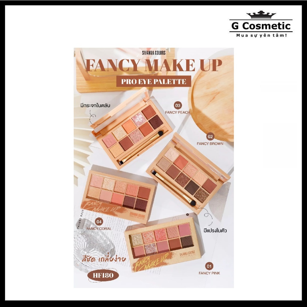 Phấn mắt Sivanna Fancy Makeup