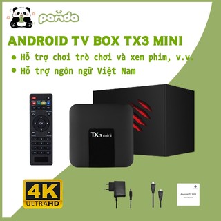 Android TV Box TX3 mini+ Plus - Amlogic S905W2, Ram 2G Rom 16GB, Android 10, Dual 5G Wifi,Với chức năng Bluetooth