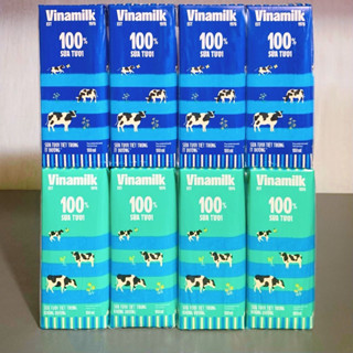  Lốc Sữa Tươi Vinamilk Ít Đường- Có Đường -Không Đường 110ml -180ml x 4 Hộp 