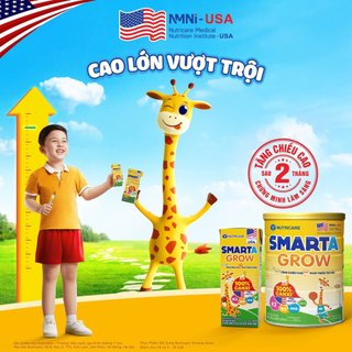 Sữa bột Nutricare Smarta GROW 850g