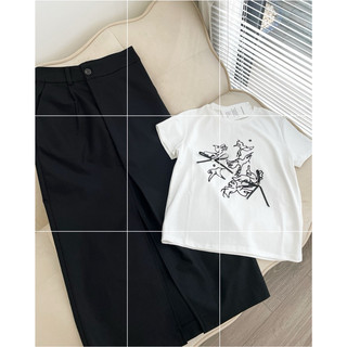 Chân váy kaki xẻ trước