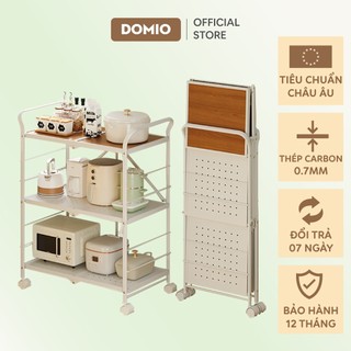 Kệ đựng đồ đa năng domio kệ đa năng có bánh xe cao cấp s006