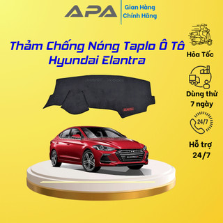 Thảm taplo ô tô lông cừu 📌HÀNG LOẠI I📌 xe HYUNDAI ELANTRA có 3 lớp chống Trượt