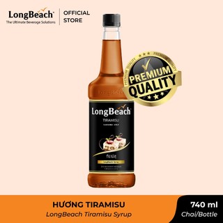 Siro Cô Đặc Hương Tiramisu - LongBeach Tiramisu Flavoured Syrup 740ml
