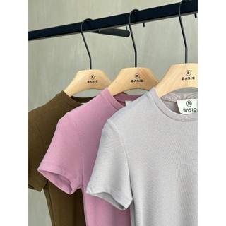 Áo thun tay ngắn BASIC CIMI TOP