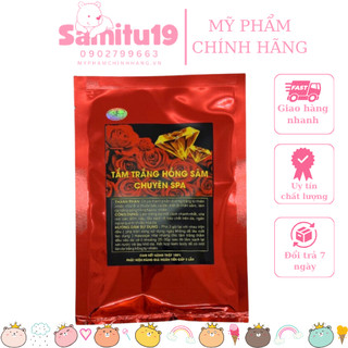 Tắm trắng thải độc da Hồng Sâm White