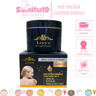 Kem dưỡng trắng body Livy Đen chính hãng
