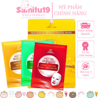 Mặt Nạ Sinh Học Collagen X3 chính hãng hộp 5 miếng