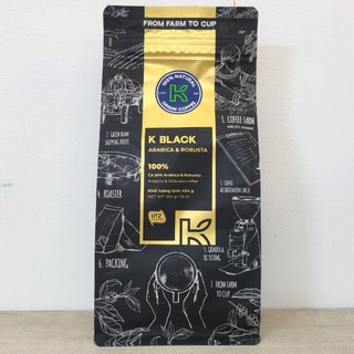 K black cà phê rang xay nguyên chất k coffee natural origin coffee