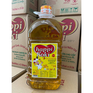 Dầu ăn Happi Koki bình 5 lít