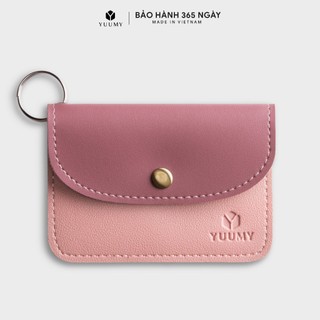 Ví mini đựng namecard đa năng móc khóa YUUMY YMK3 nhiều màu