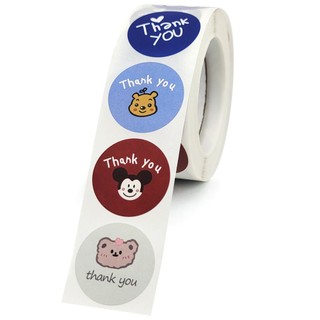 Cuộn 500 Tem Dán Thank You
