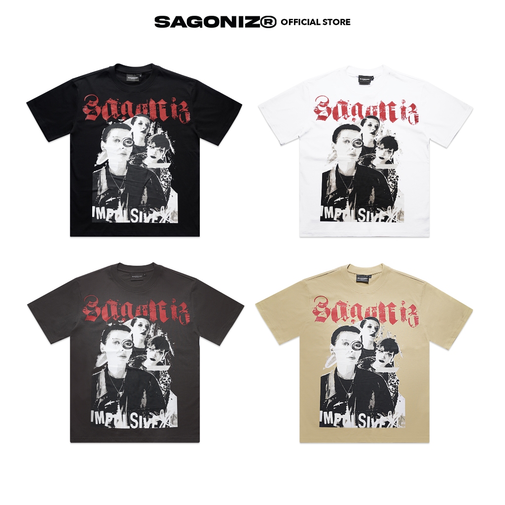 Áo thun Impulsive Tee Localbrand SAGONIZ - Unisex thoải mái năng động