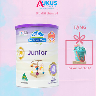 Sữa Công Thức Số 4 Nature One Dairy Junior 1,2,3,4 Cho Bé Từ 3-6 Tuổi Giúp Phát Triển Về Trí Não Và Thể Chất Lon 900g