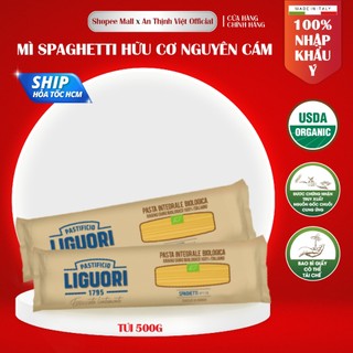 Sợi Mì Ý Hữu Cơ Nguyên Cám Cao Cấp PASTA LIGUORI Nhập Khẩu Từ Italy Bịch 500 Gram