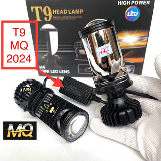 Đèn pha led bi cầu t9 pro mq - led h4 bản 2024 cho xe máy