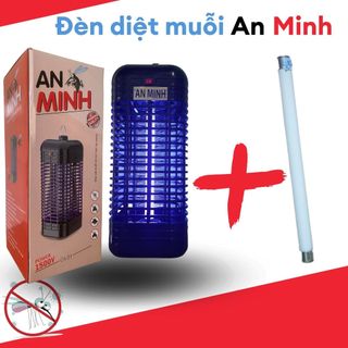 Bộ 1 đèn bắt muỗi An Minh CA01 và bóng đèn dự phòng bắt muỗi hiệu quả, bảo hành 06 tháng
