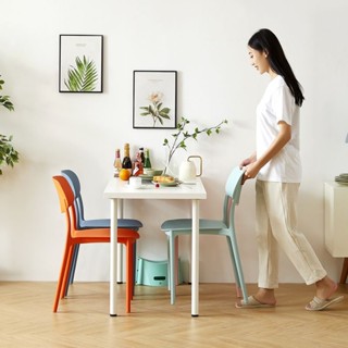  Ghế Nhựa Đúc Nguyên Khối ghế Tựa Lưng Ngồi Quán Cafe Nhà Hàng 