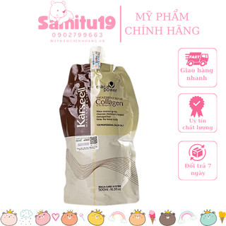 Dầu hấp tóc Ý Karseell Collagen chính hãng siêu mềm mượt tóc 500ml