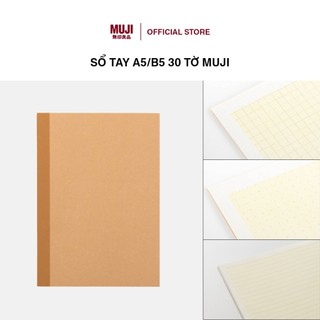 Sổ tay a5/b5 30 tờ muji