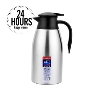 [Vua Bình Giữ Nhiệt] Bình Phích Bình Thủy Giữ Nhiệt Inox 2 Lít Thế Hệ Mới Ủ Trà Nước Sôi Lên Đến 24H