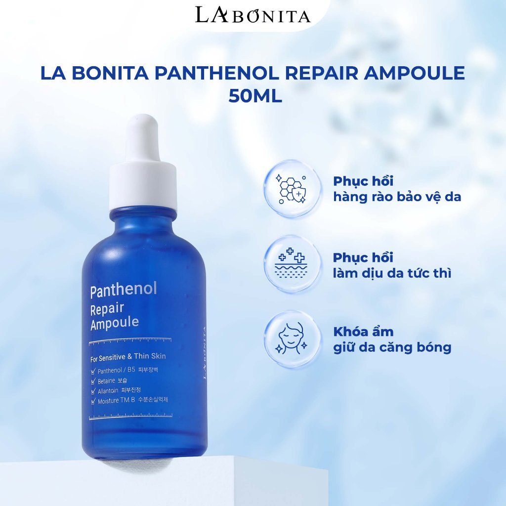 Serum LABONITA vital hyaluronic acid HA, B5 Panthenol Repair Ampoule tinh chất dưỡng ẩm, phục hồi | BigBuy360 - bigbuy360.vn